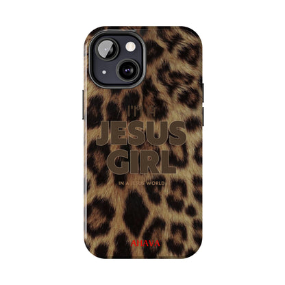 I'm a Jesus Girl Case - Leopard
