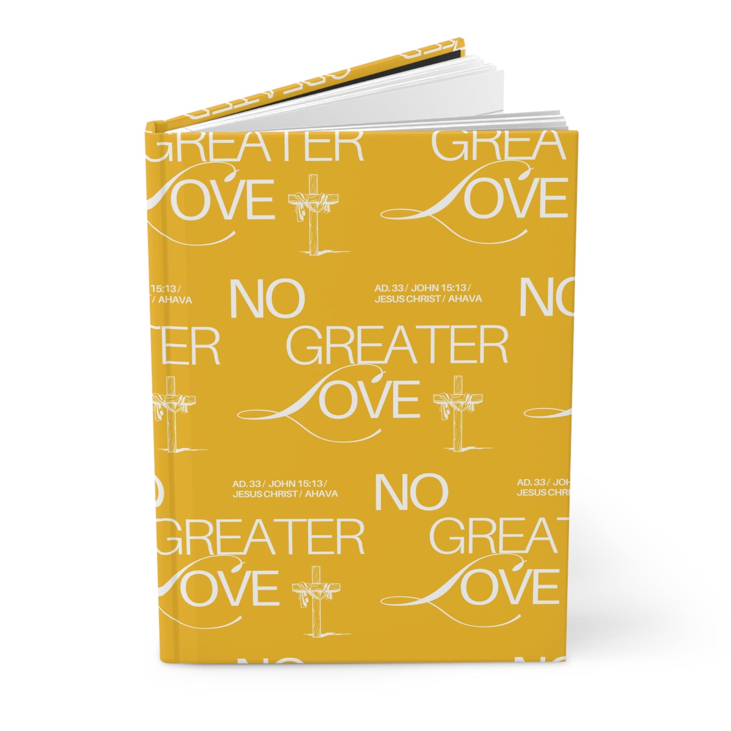 "No Greater Love" (Yellow) Journal