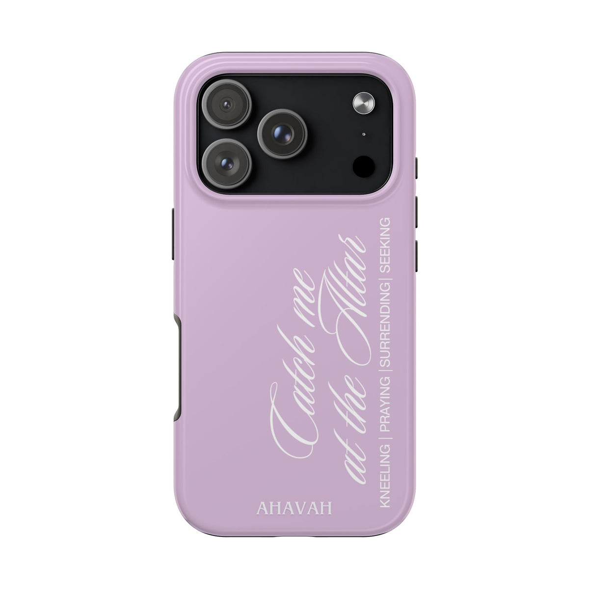 Catch Me at the Altar Phone Case | Lavender Veil