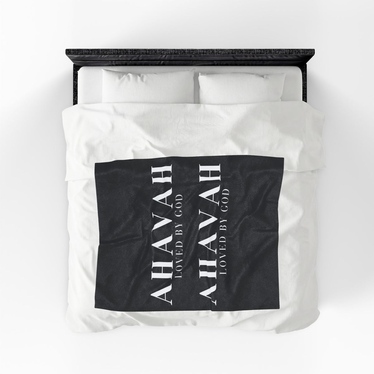 Ahavah Signature Blanket – Black