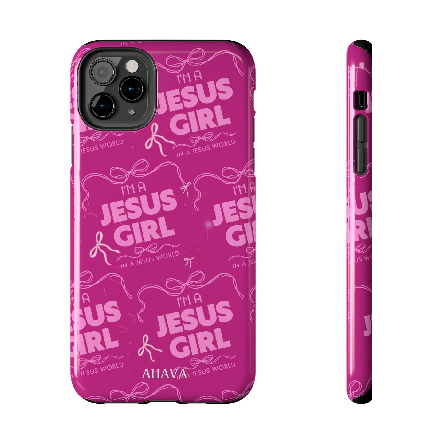 I'm a Jesus Girl Phone Case - Pink