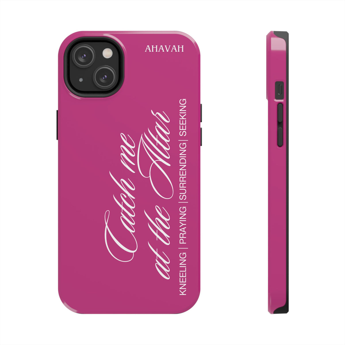 Catch Me at the Altar Phone Case - 	Berry Rose