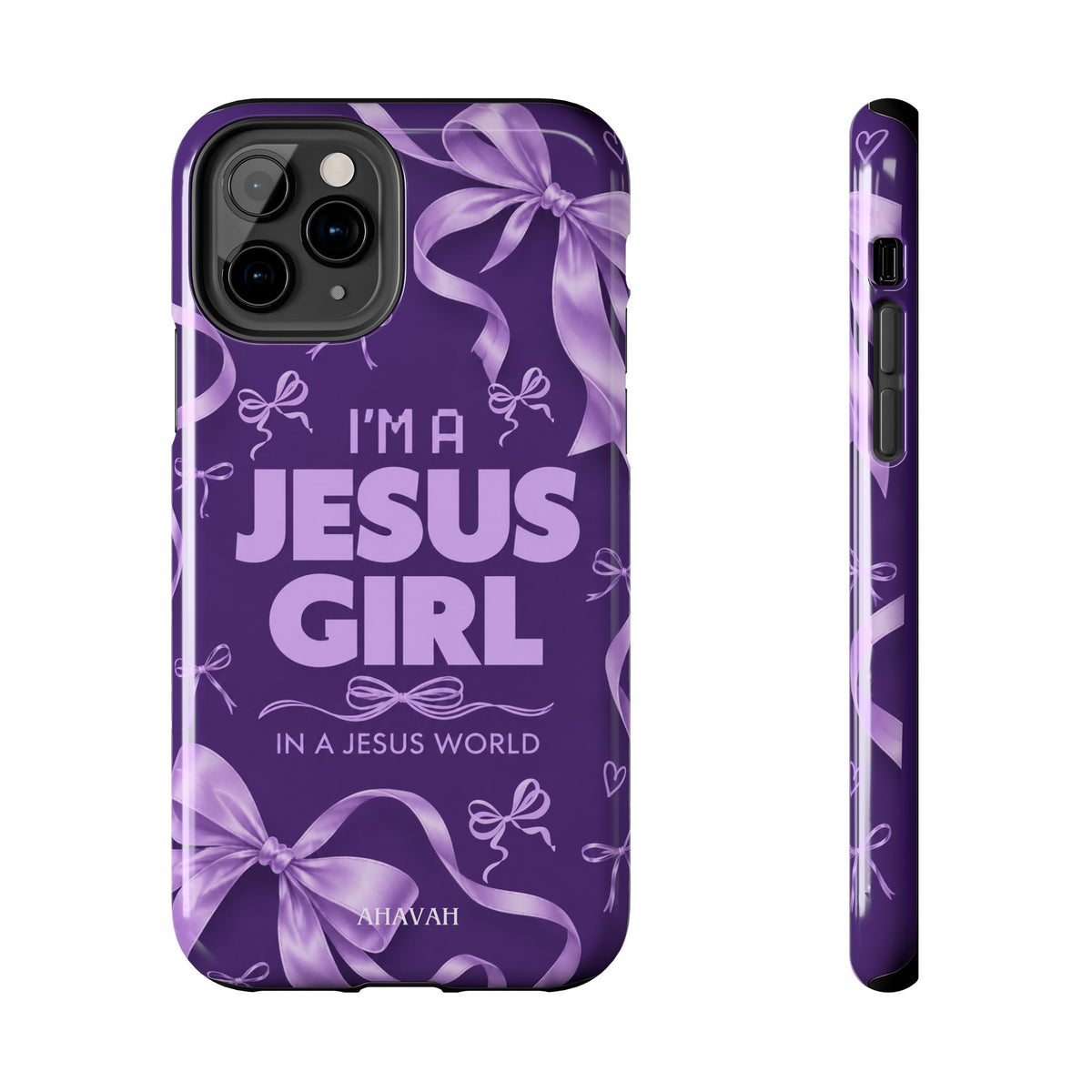 I'm a Jesus Girl Phone Case - Purple