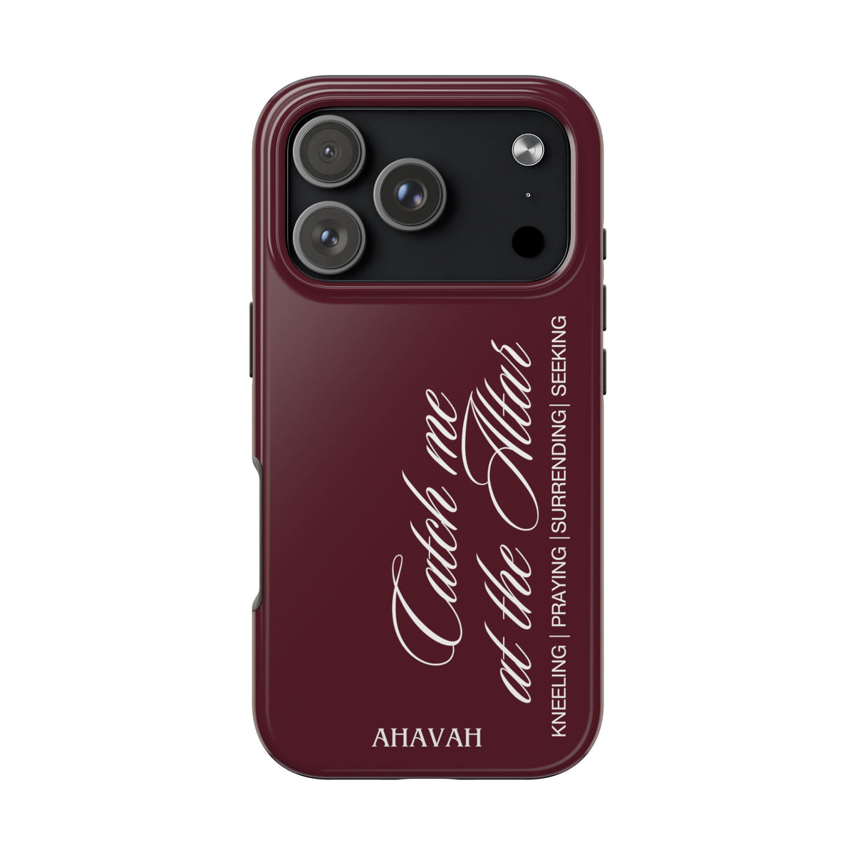 Catch Me at the Altar Phone Case | Anointed Wine