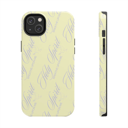 "Holy Spirit, Breathe Upon me" Buttercream Phone Case