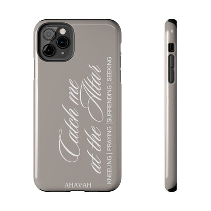 Catch Me at the Altar | Stone Altar Phone Case