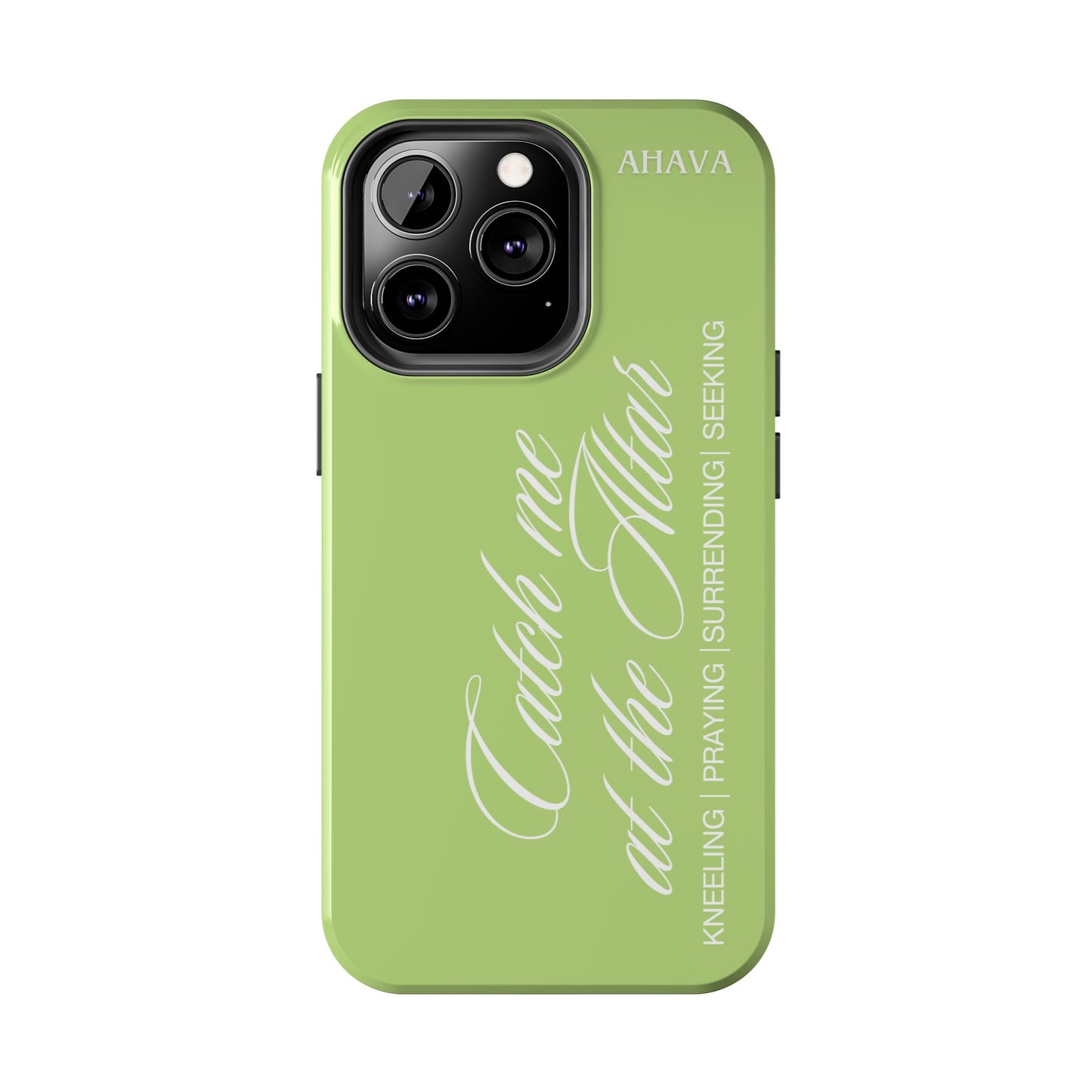"Catch Me at the Altar" Matcha Tea Phone Case