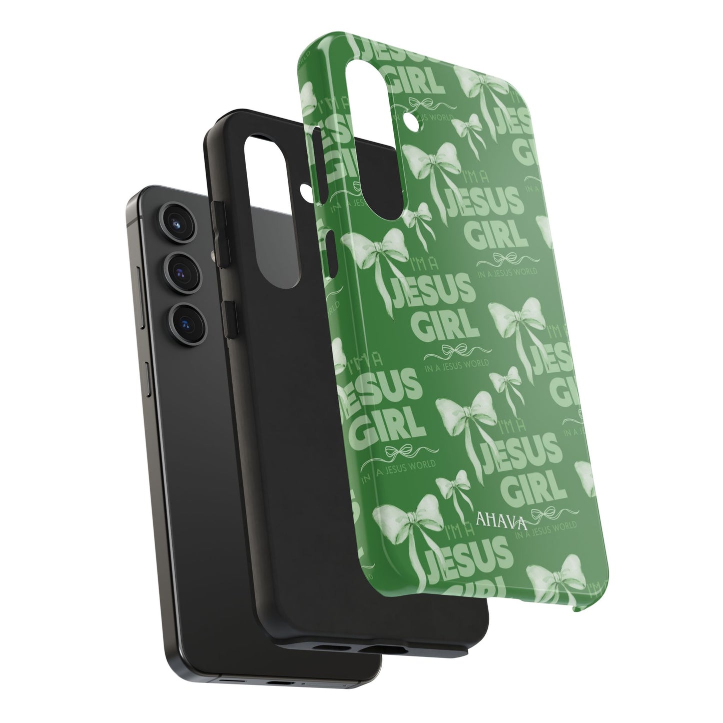 I'm a Jesus Girl Case - Green