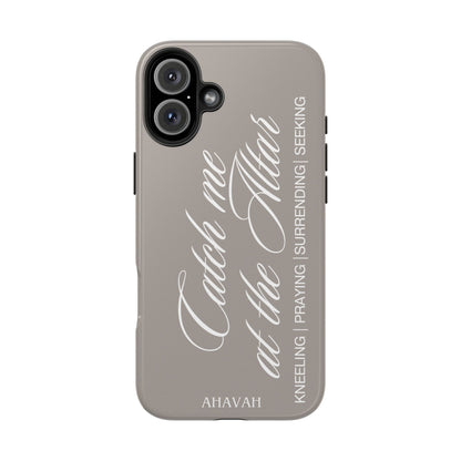 Catch Me at the Altar | Stone Altar Phone Case