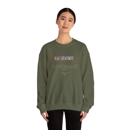 Alive Forevermore Sweatshirt – Revelation 1:18