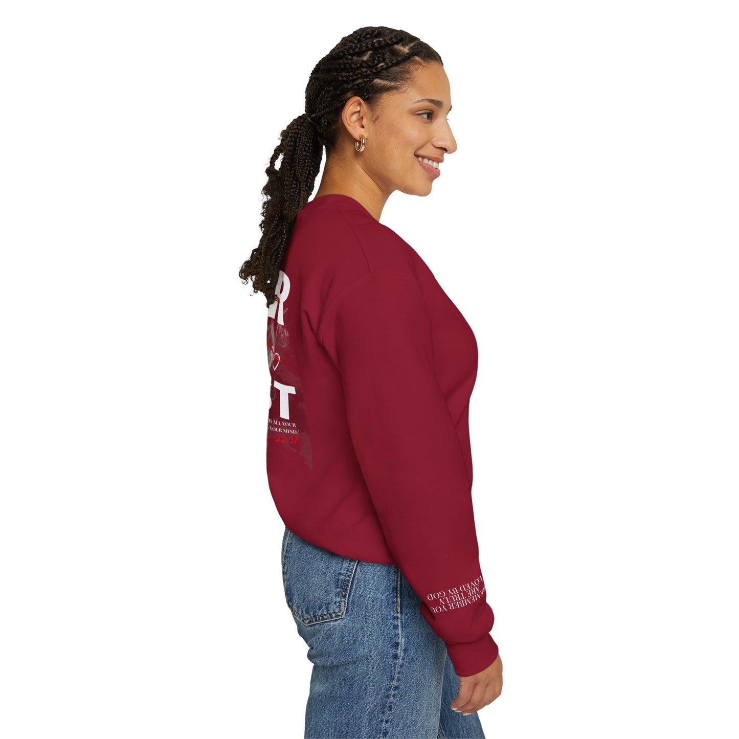 Lover of Christ Sweatshirt | Matthew 22:37