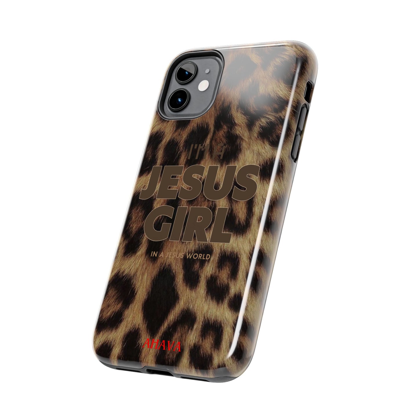 I'm a Jesus Girl Case - Leopard