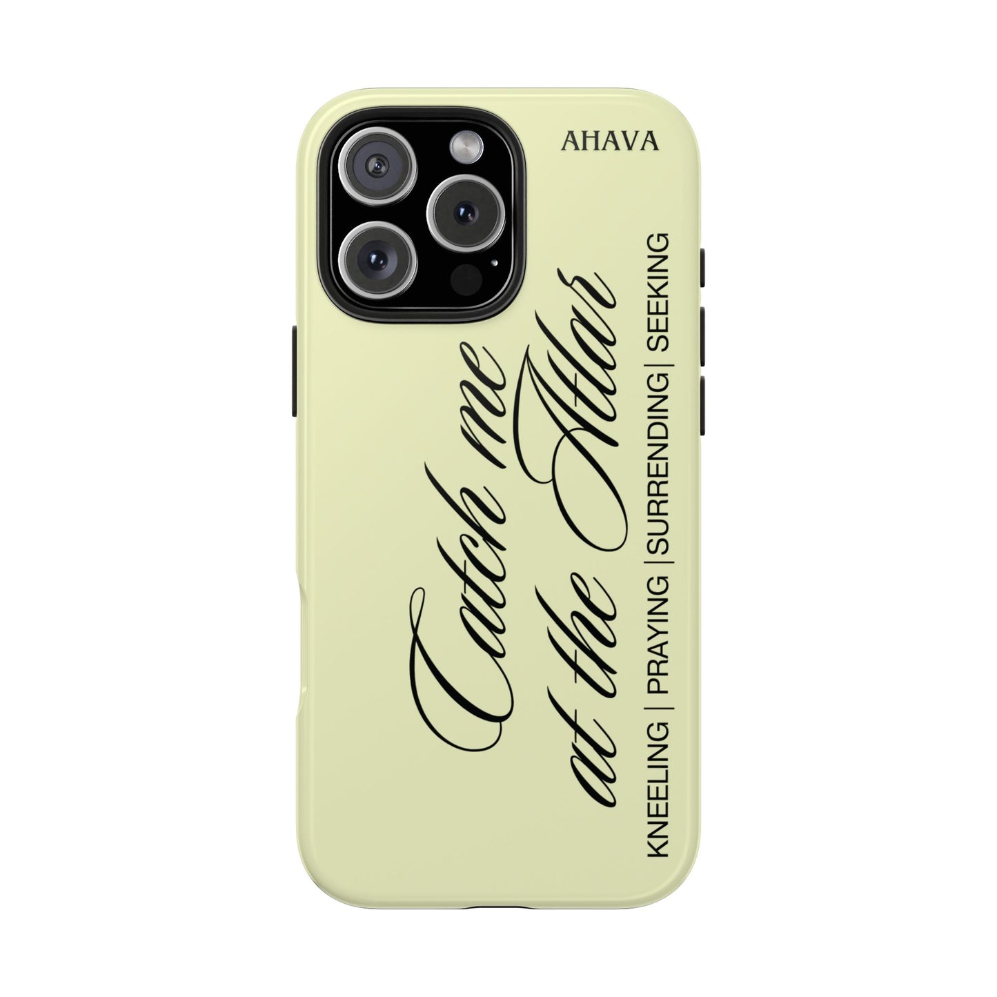 "Catch Me at the Altar" Lemon Phone Case