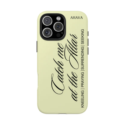 "Catch Me at the Altar" Lemon Phone Case