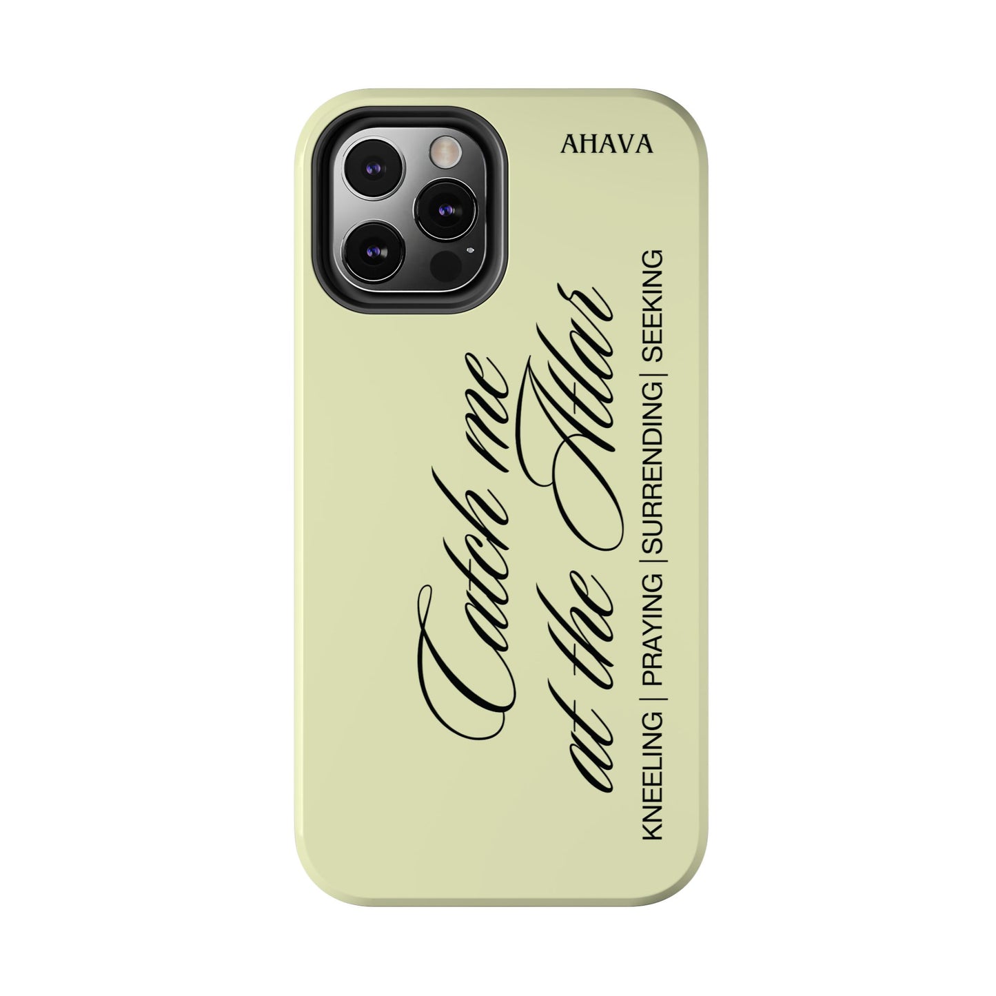 "Catch Me at the Altar" Lemon Phone Case