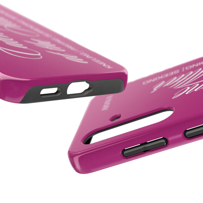 "Catch Me at the Altar" Pink Phone Case