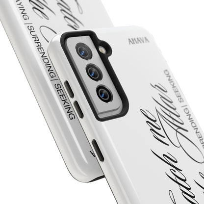 "Catch Me at the Altar" White Phone Case