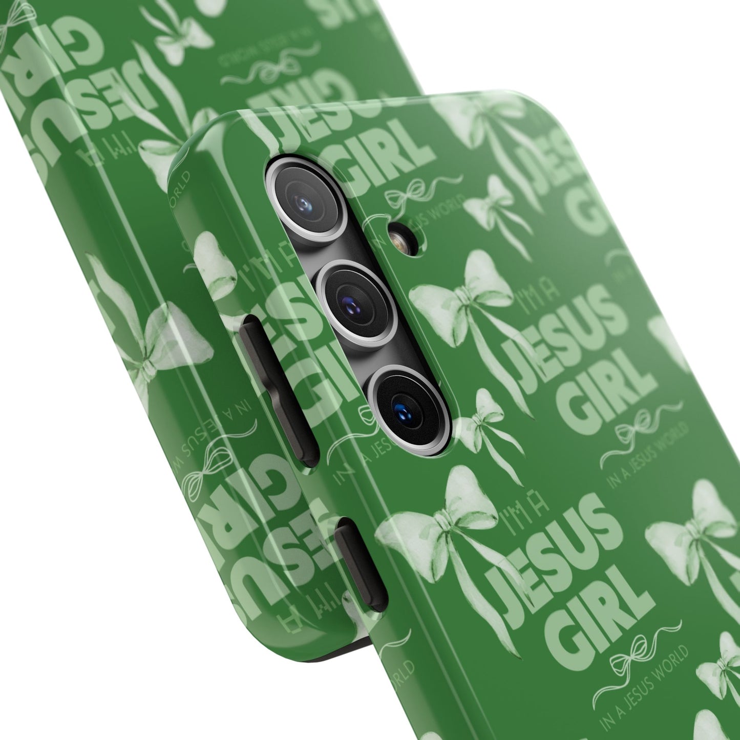 I'm a Jesus Girl Case - Green