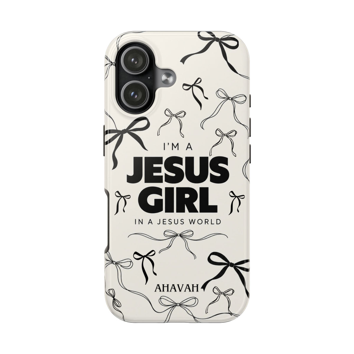 I'm a Jesus Girl White Phone Case
