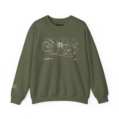 Seated in Glory |  Ephesians 1:20 Sweatshirt