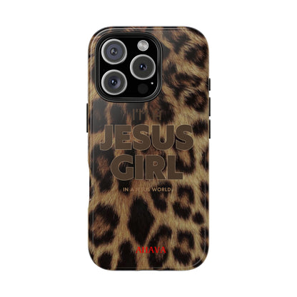I'm a Jesus Girl Case - Leopard