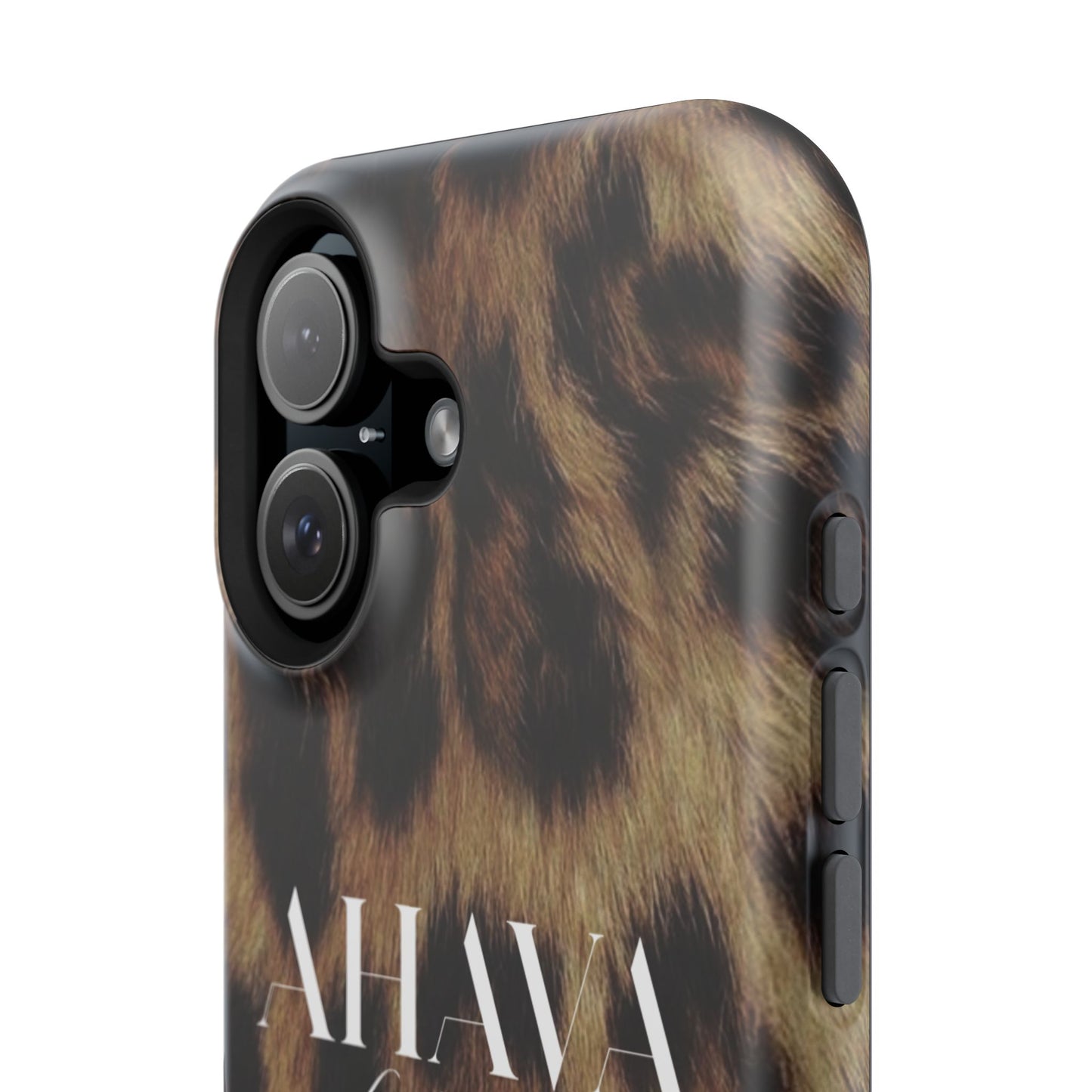 Leopard Print Ahava Phone Case