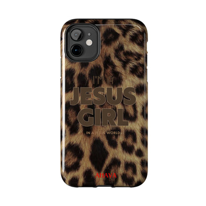 I'm a Jesus Girl Case - Leopard