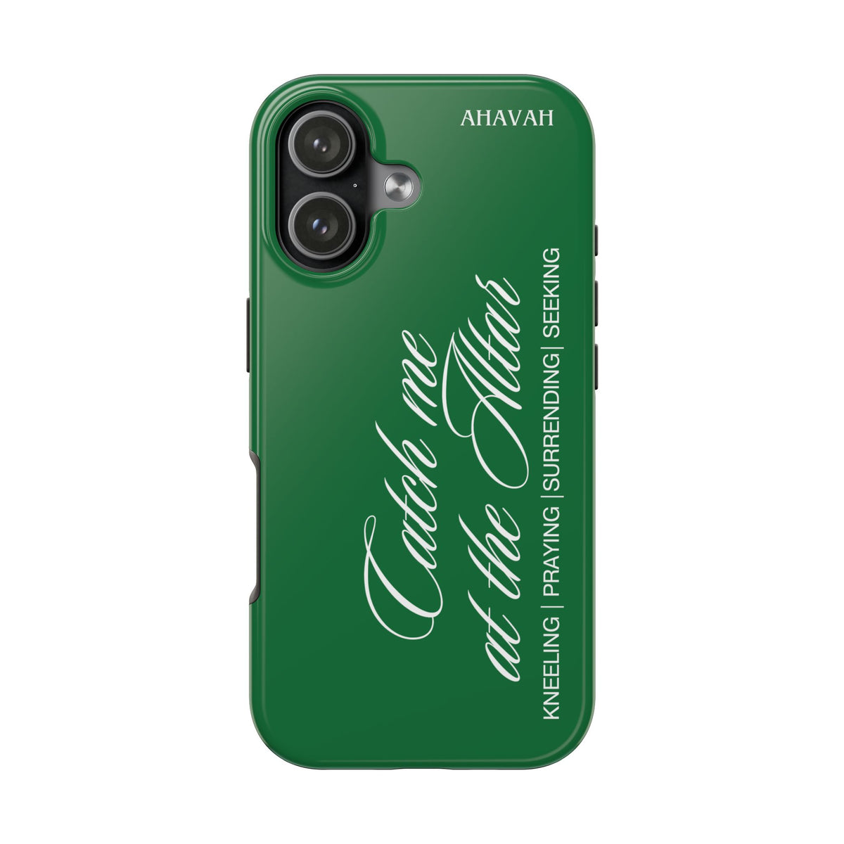 Catch Me at the Altar Phone Case | Garden Green