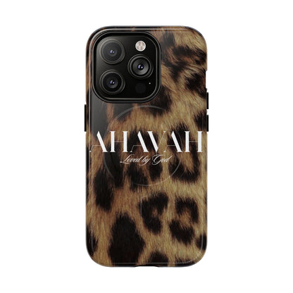 Leopard Ahava Magnetic Phone Case