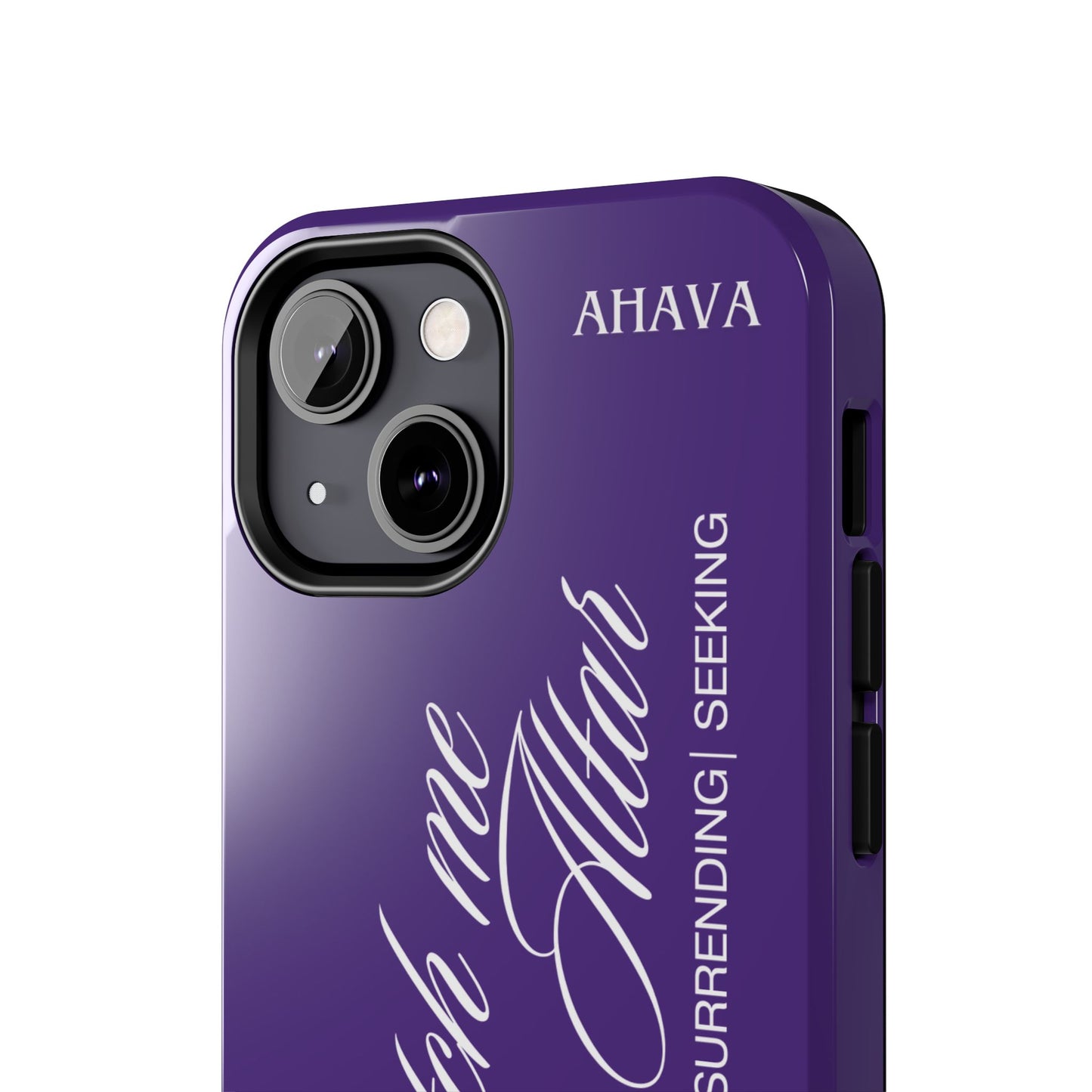 "Catch Me at the Altar" Purple Phone Case