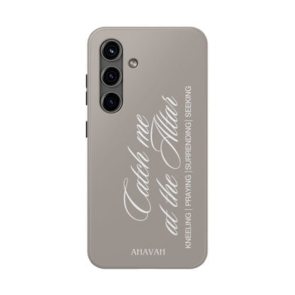Catch Me at the Altar | Stone Altar Phone Case