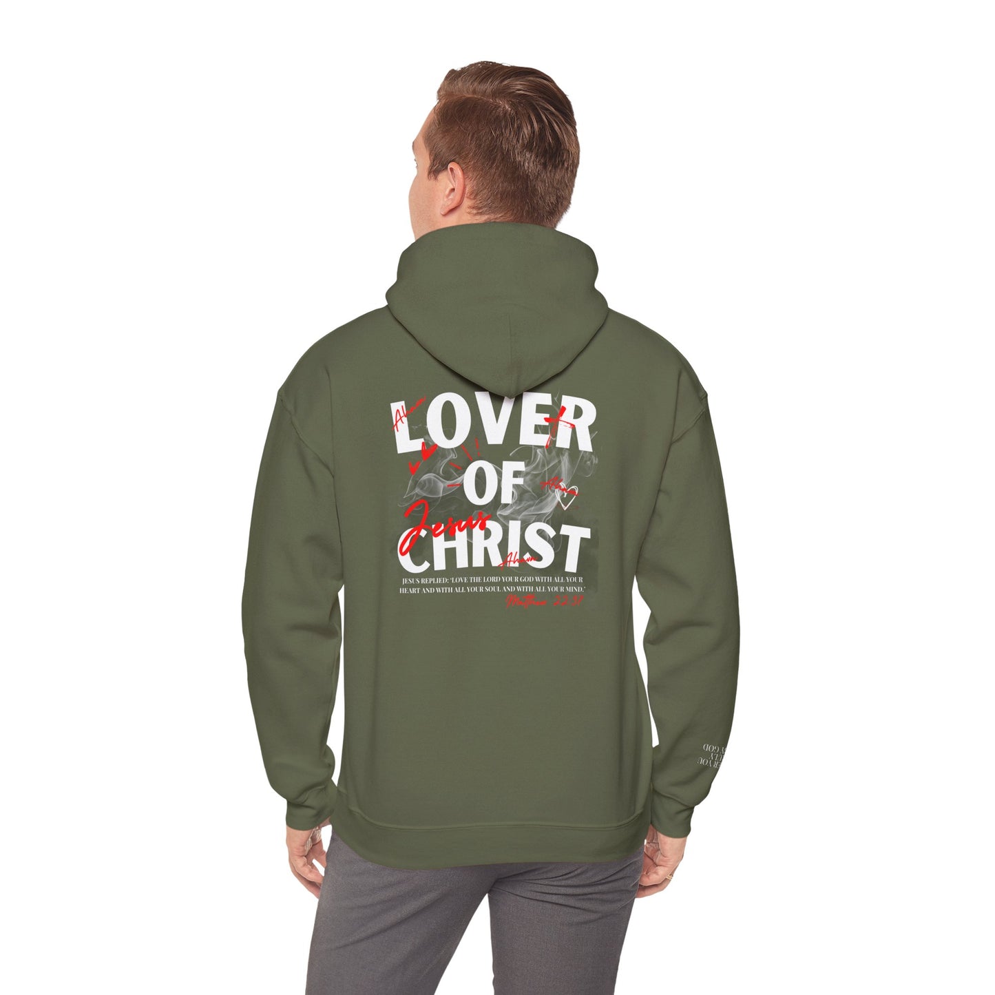 Lover of Christ Hoodie | Matthew 22:37