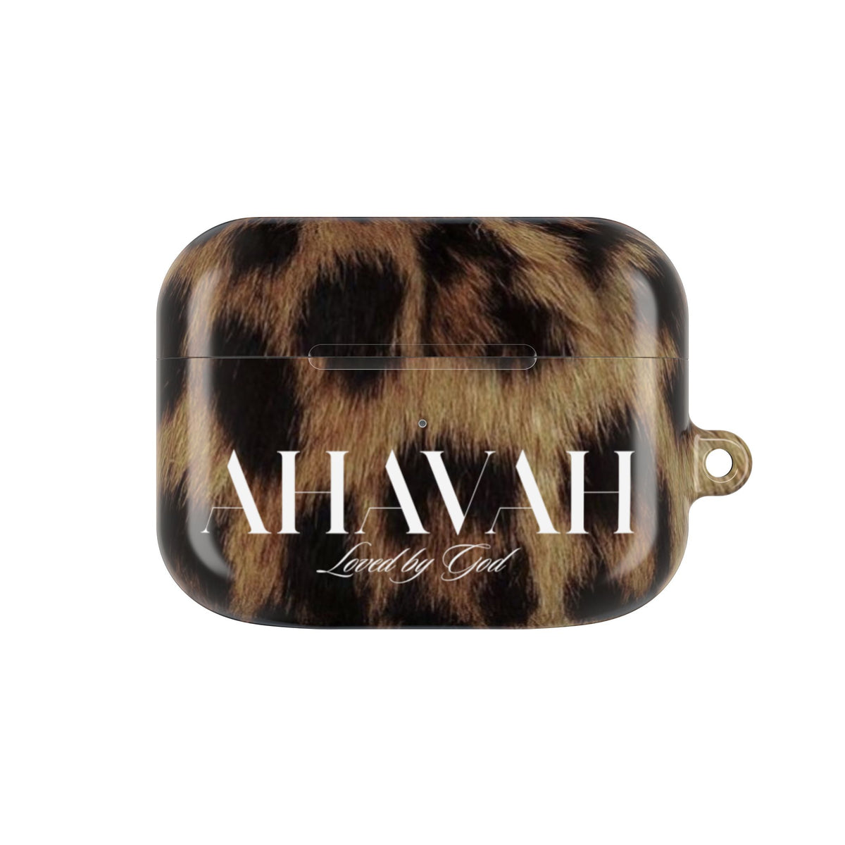 Copy of Personalized : Ahava Leopard Airpod Case