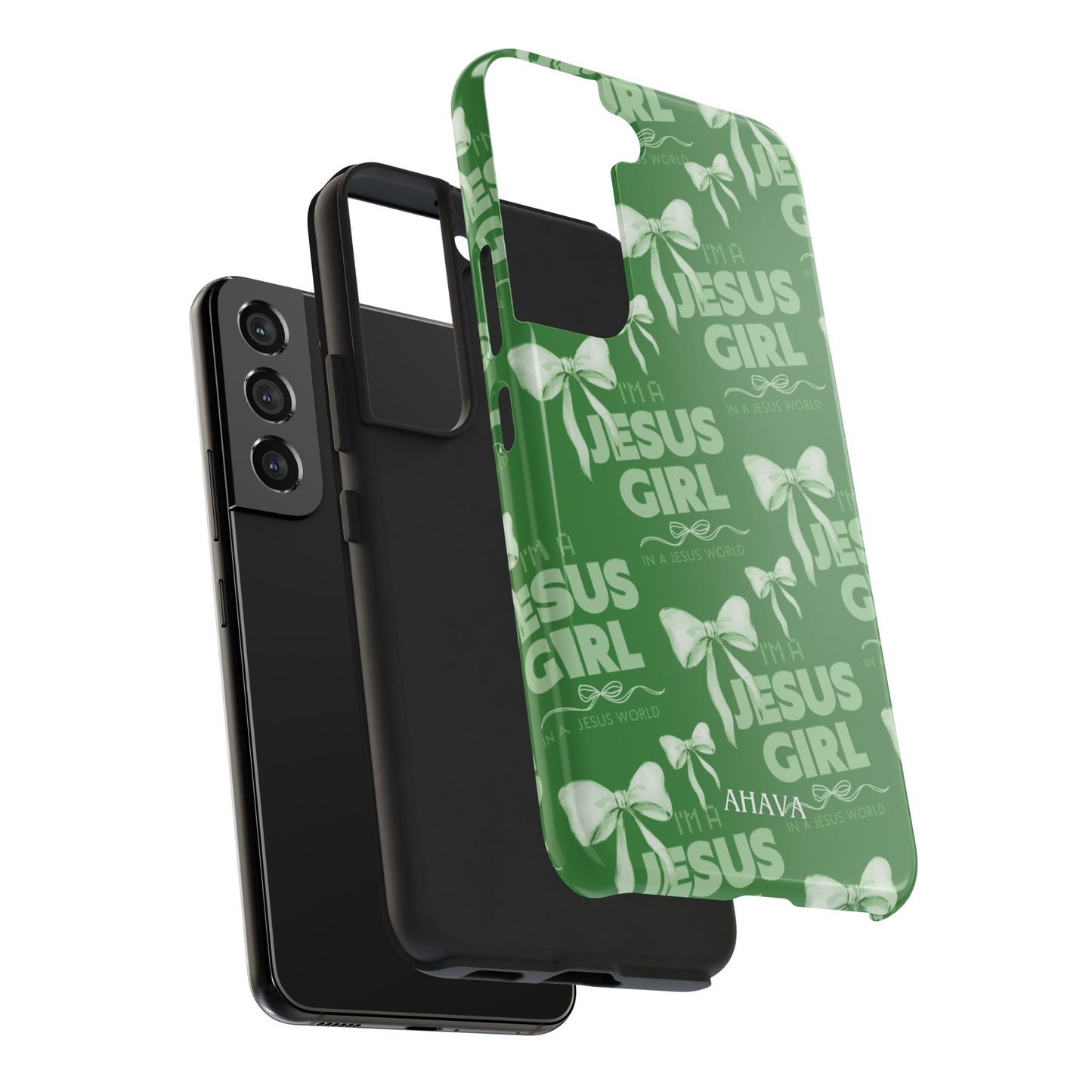 I'm a Jesus Girl Case - Green