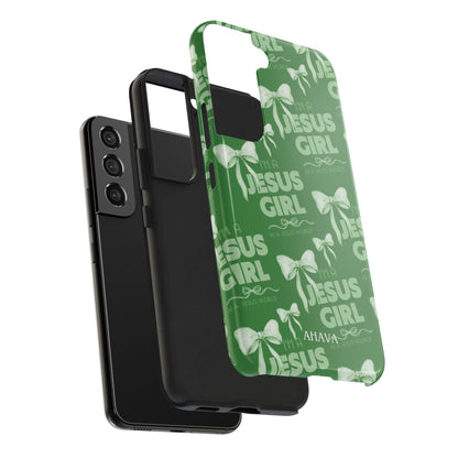 I'm a Jesus Girl Case - Green