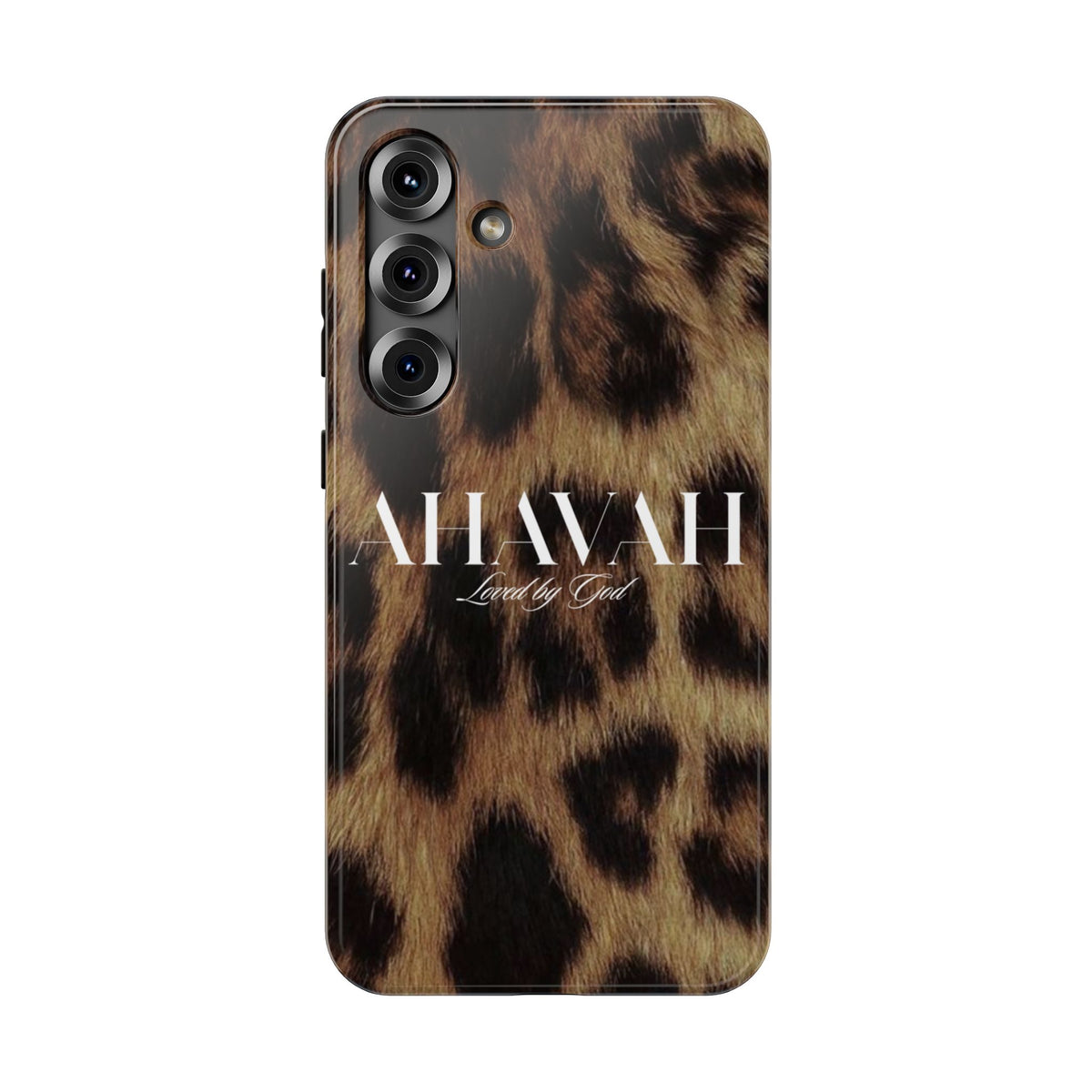 Leopard Print Ahavah Phone Case