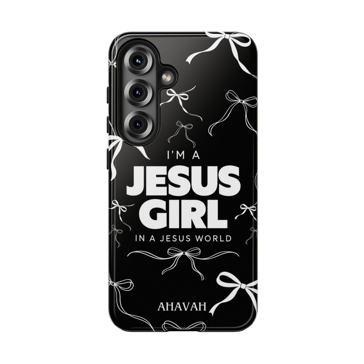 I'm a Jesus Girl Case - Midnight Black