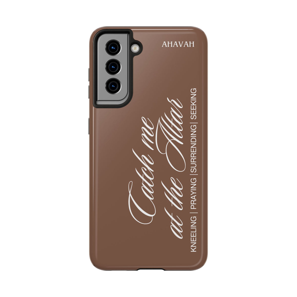 Catch Me at the Altar Phone Case - Cocoa