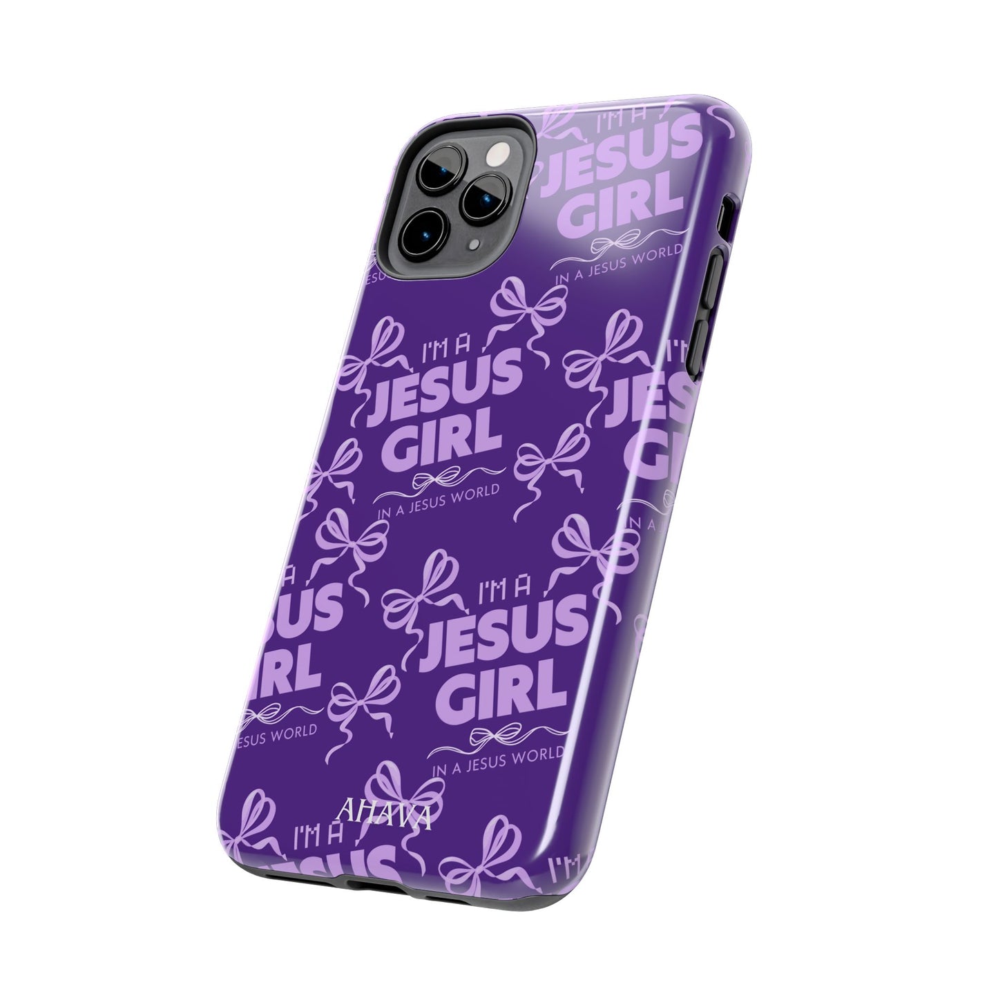 I'm a Jesus Girl Phone Case - Purple