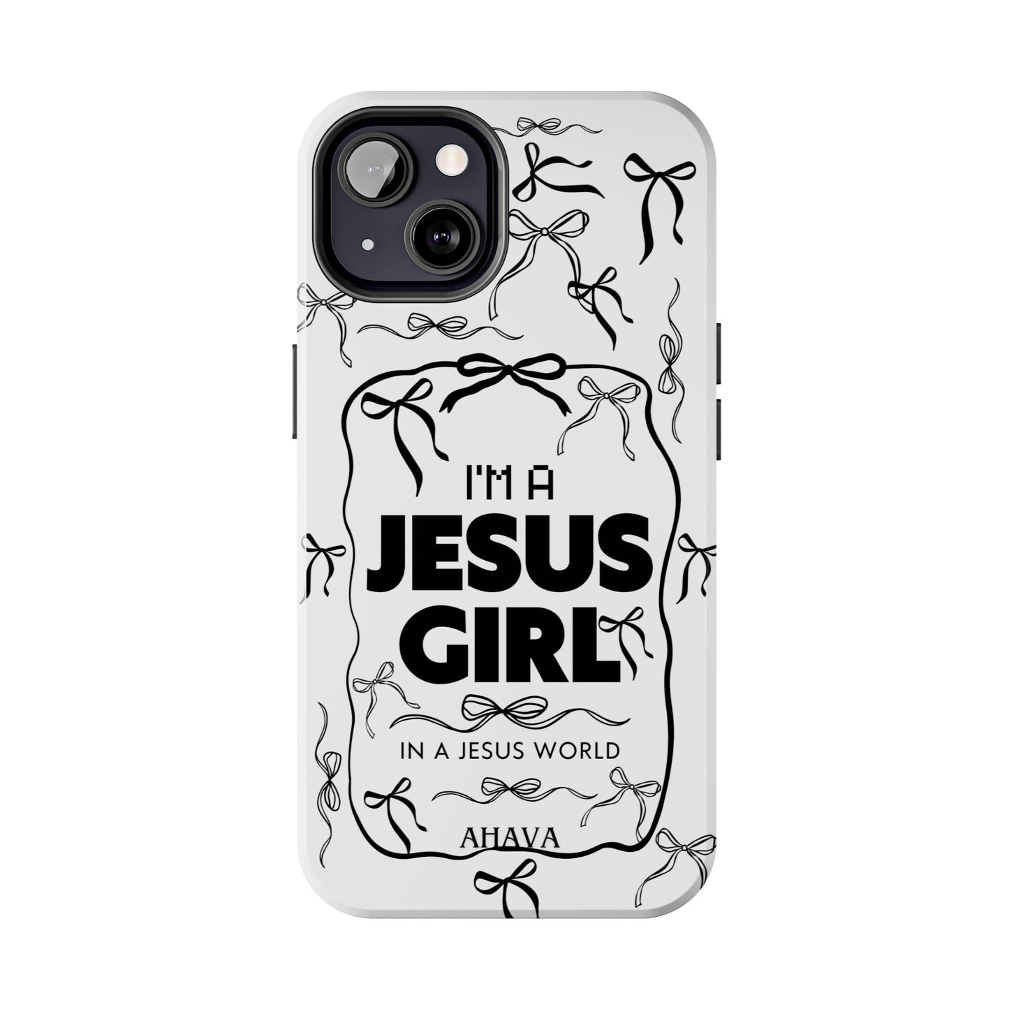 I'm a Jesus Girl  Case - black