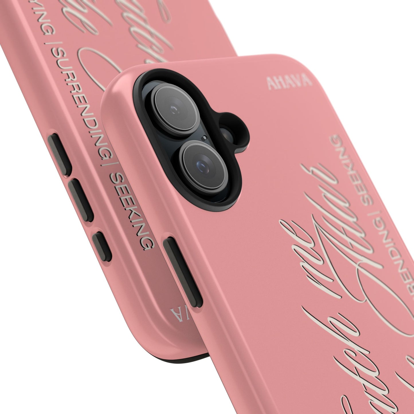 "Catch Me at the Altar" Dusty Rose Phone Case