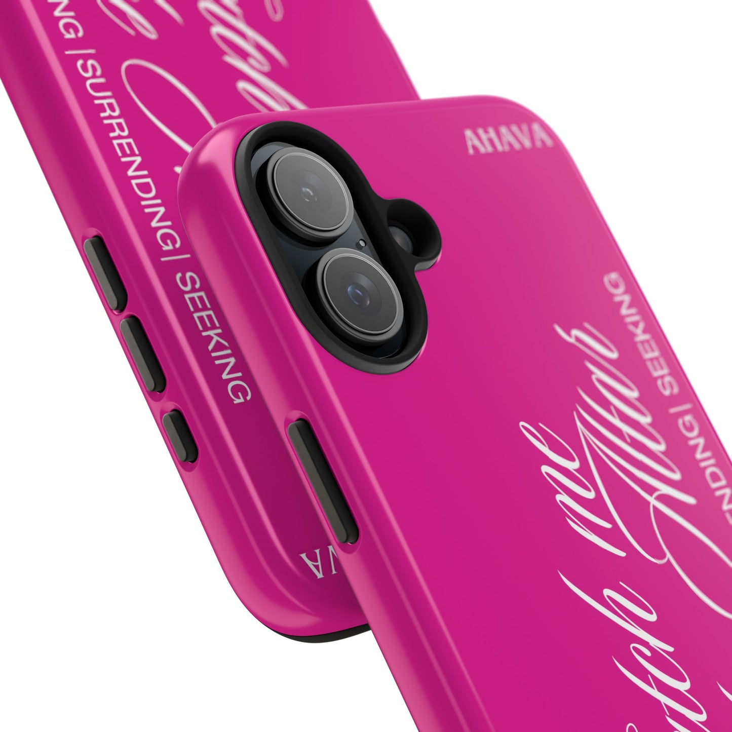 "Catch Me at the Altar" Hot Pink Phone Case