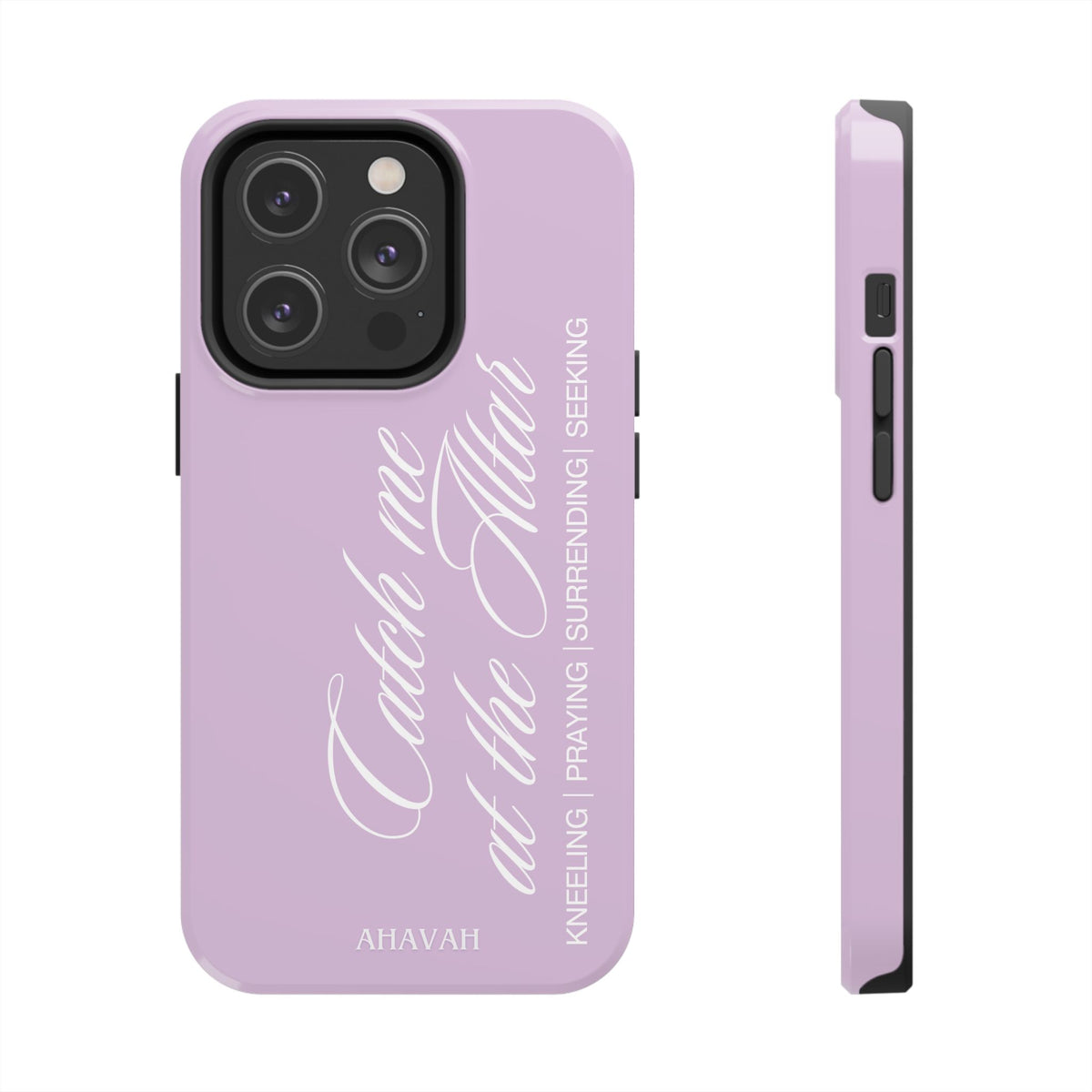 Catch Me at the Altar Phone Case | Lavender Veil