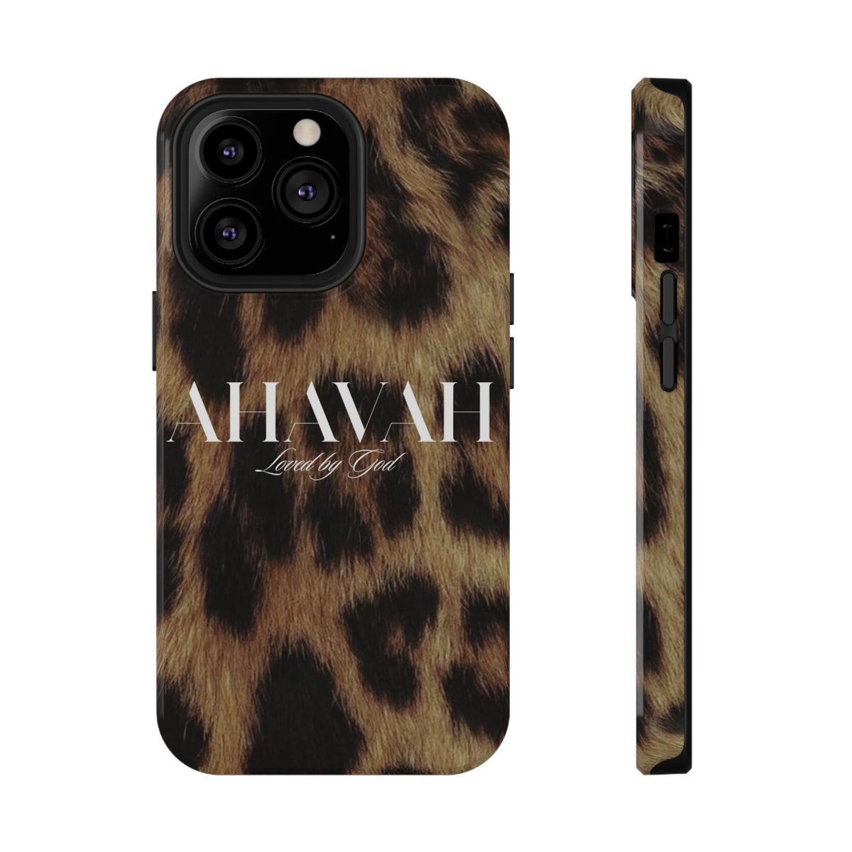 Leopard Print Ahavah Phone Case