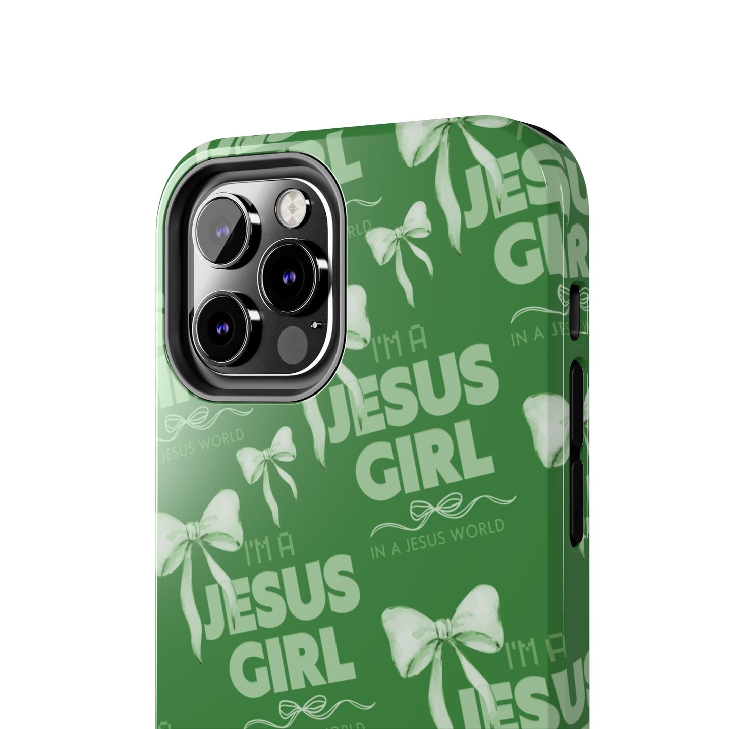 I'm a Jesus Girl Case - Green