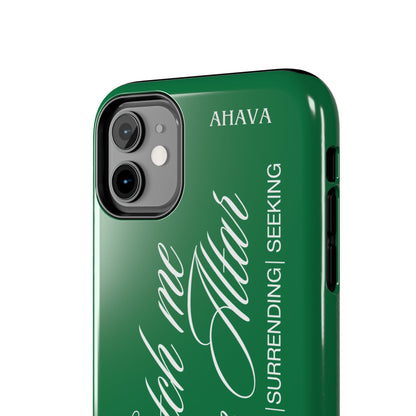 "Catch Me at the Altar" Green Phone Case