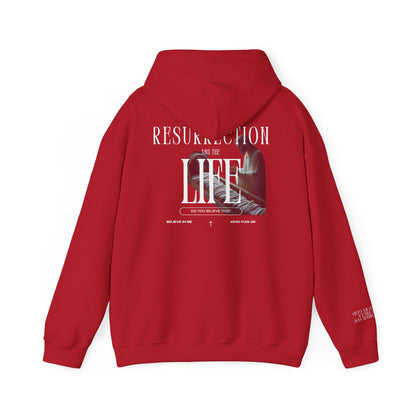 Resurrection and the Life | John 11:25 Hoodie