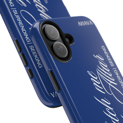 "Catch Me at the Altar" Blue Phone Case