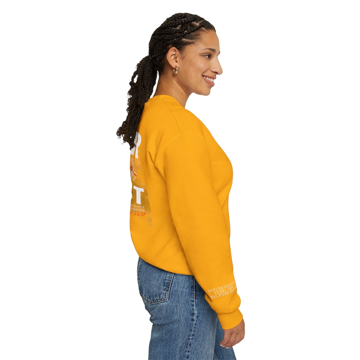 Lover of Christ Sweatshirt | Matthew 22:37