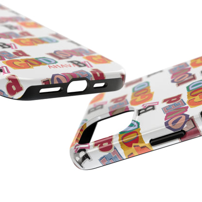 "Loved by God" white Phone Case